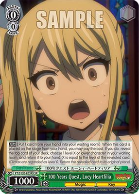 100 Years Quest, Lucy Heartfilia (SR)