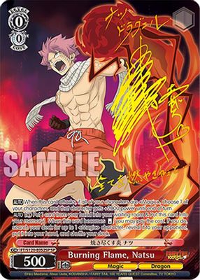 Burning Flame, Natsu (SP)