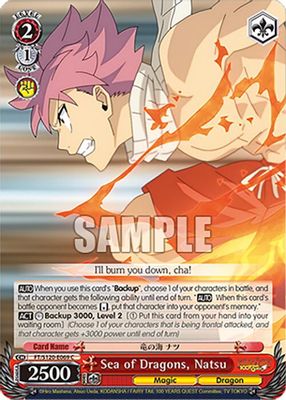 Sea of Dragons, Natsu