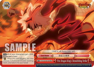 Fire Dragon King's Demolishing Strike (RRR)