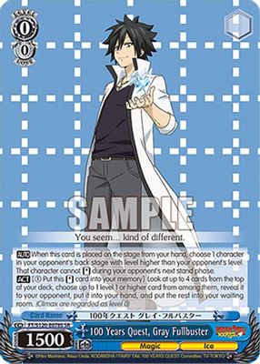 100 Years Quest, Gray Fullbuster (SR)