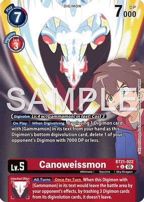 Canoweissmon (Alternate Art)