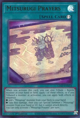 Mitsurugi Prayers (Ultra Rare)