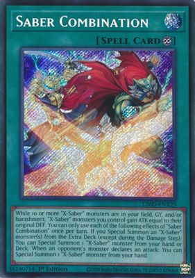 Saber Combination (Secret Rare)