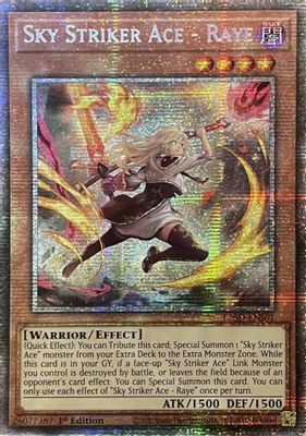 Sky Striker Ace - Raye (Alternate Art) (Starlight Rare)