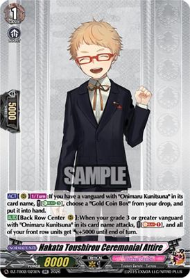 Hakata Toushirou Ceremonial Attire