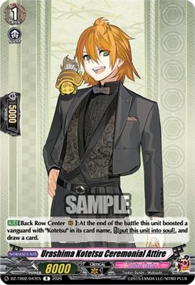Urashima Kotetsu Ceremonial Attire
