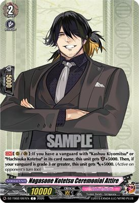 Nagasone Kotetsu Ceremonial Attire