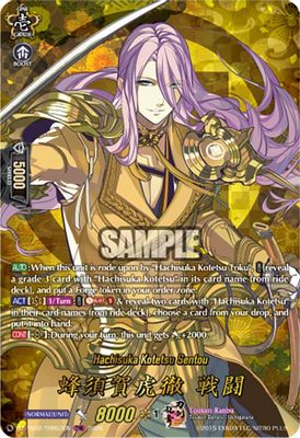 Hachisuka Kotetsu Sentou (TRR)