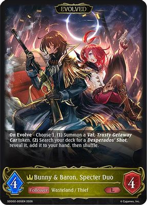 Bunny & Baron, Specter Duo (Evolved)