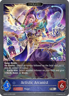 Artistic Arcanist (Evolved)