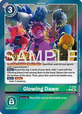 Glowing Dawn (Store Tournament 2026 Vol. 2 Winner Pack)