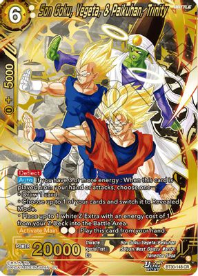 Son Goku, Vegeta, & Paikuhan, Trinity