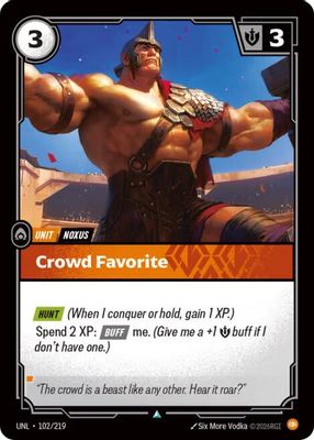 Crowd Favorite
