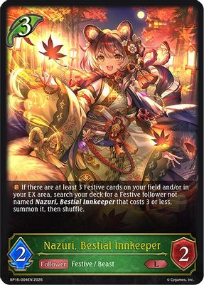 Nazuri, Bestial Innkeeper