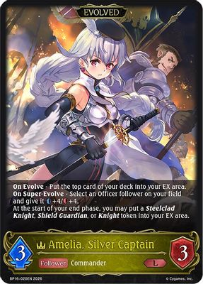 Amelia, Silver Captain (Evolved)