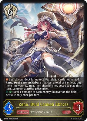 Rana, Dual Cannon Abbess