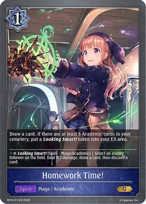 Homework Time! - P11 (Foil)