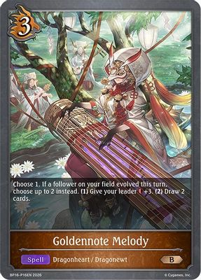 Goldennote Melody - P16 (Foil)