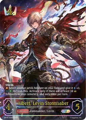 Albert, Levin Stormsaber (U)