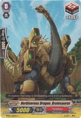 Herbivorous Dragon, Brutosaurus