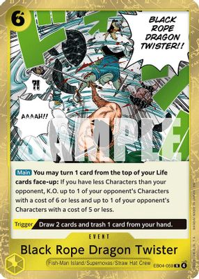 Black Rope Dragon Twister