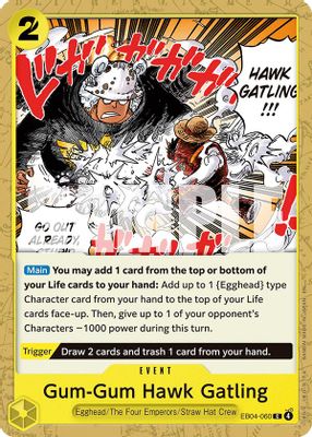Gum-Gum Hawk Gatling