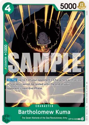 Bartholomew Kuma (OP15-029)