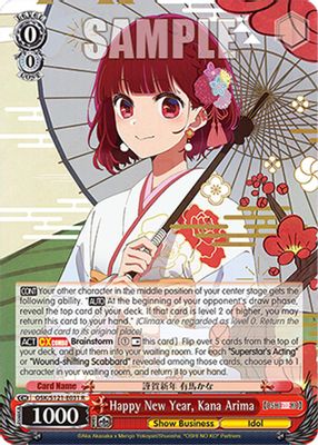 Happy New Year, Kana Arima