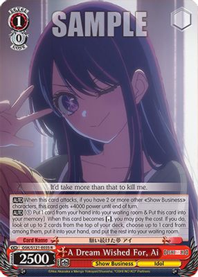 A Dream Wished For, Ai