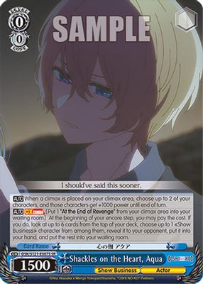 Shackles on the Heart, Aqua (SR)