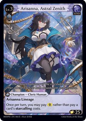 Arisanna, Astral Zenith (Extended Art)