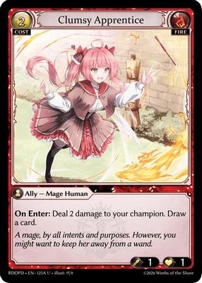 Clumsy Apprentice (125A)