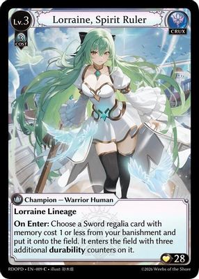 Lorraine, Spirit Ruler (Extended Art)