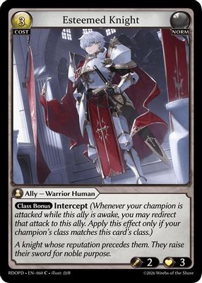 Esteemed Knight