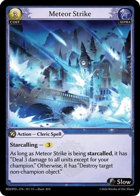Meteor Strike