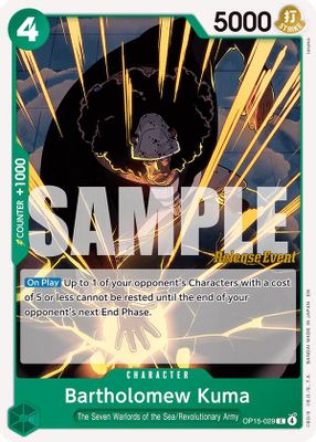 Bartholomew Kuma (OP15-029)
