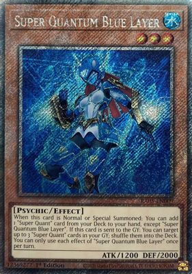 Super Quantum Blue Layer (Platinum Secret Rare)