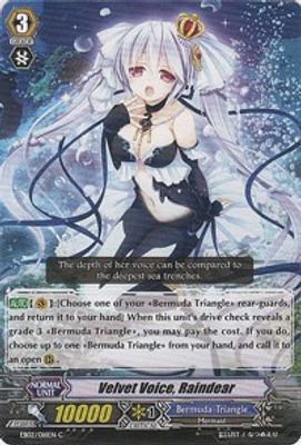 Velvet Voice, Raindear