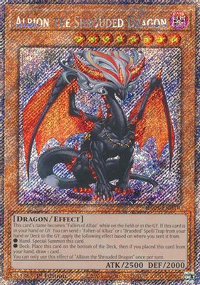 Albion the Shrouded Dragon (Platinum Secret Rare)