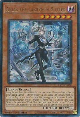 Arias the Labrynth Butler (Ultimate Rare)