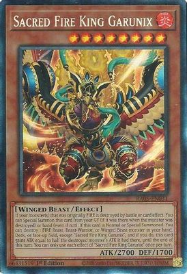 Sacred Fire King Garunix (Collector's Rare)