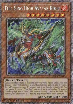 Fire King High Avatar Kirin (Platinum Secret Rare)