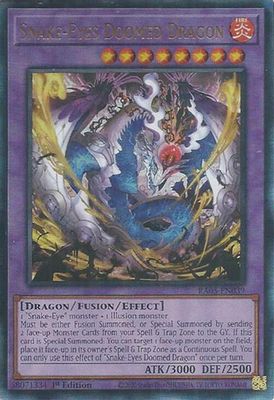 Snake-Eyes Doomed Dragon (Ultimate Rare)