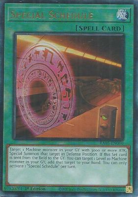 Special Schedule (Ultimate Rare)
