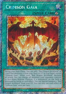 Crimson Gaia (Platinum Secret Rare)