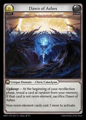 Dawn of Ashes