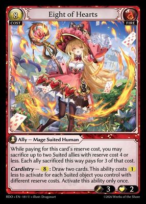 Eight of Hearts