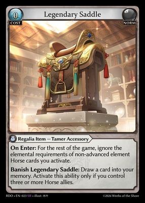 Legendary Saddle