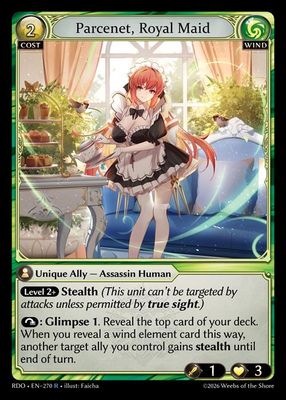 Parcenet, Royal Maid